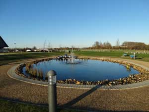 commercial water feature