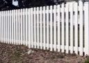 white plastic fences